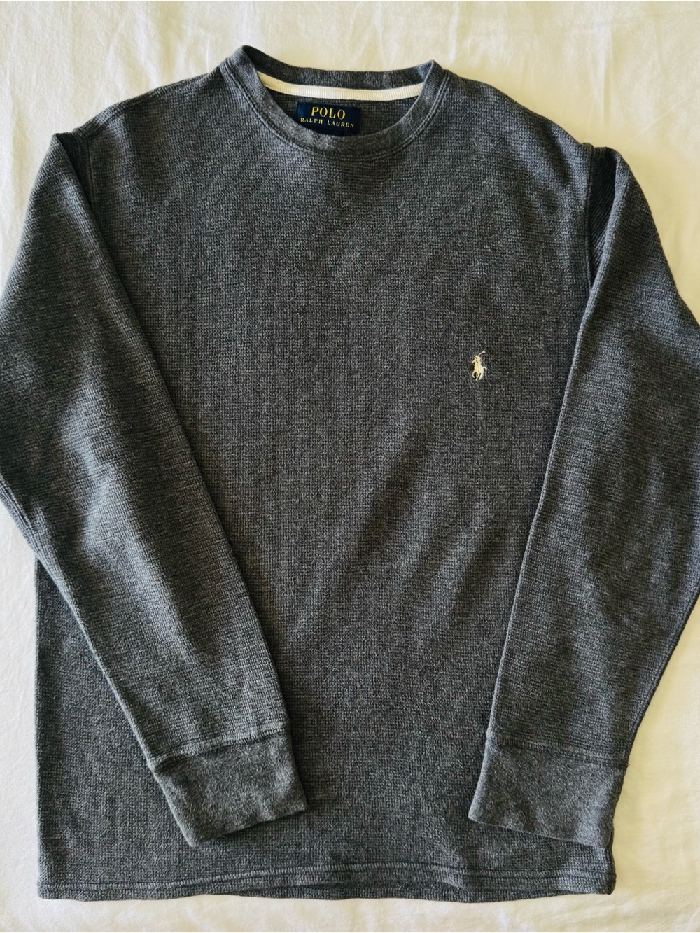 Polo by Ralph Lauren Men’s Dark Gray Crewneck Sweater Size S